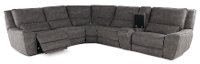 Charcoal Gray 6 Piece Power Reclining Sectional - Sauvage-4