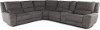 Sauvage Charcoal Gray 6 Piece Power Reclining Sectional