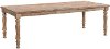 Rustic Light Brown Dining Room Table - Hilltop