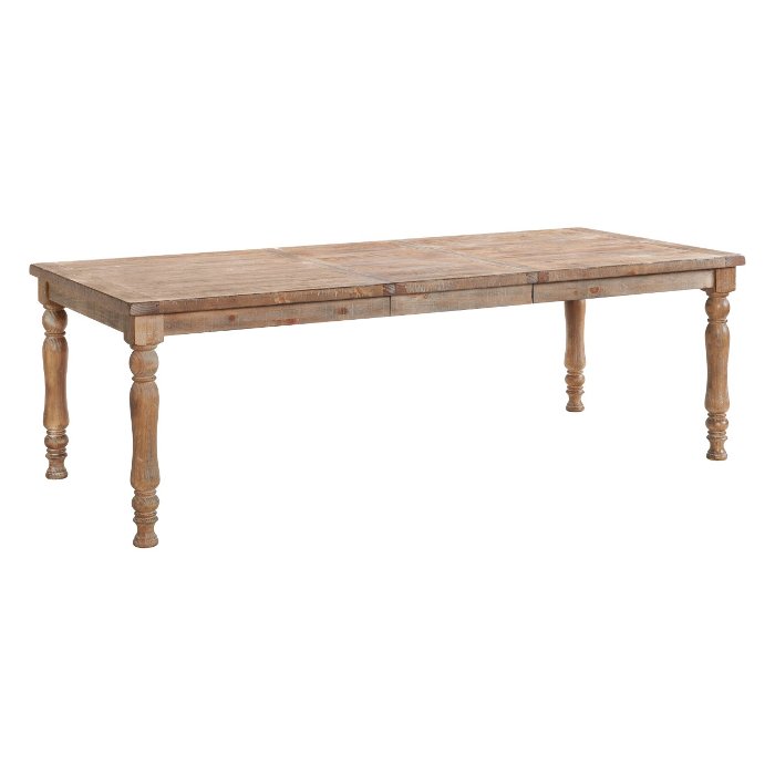 Rustic Light Brown Dining Room Table - Hilltop