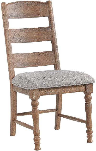 Rustic Light Brown Dining Room Chair - Hilltop