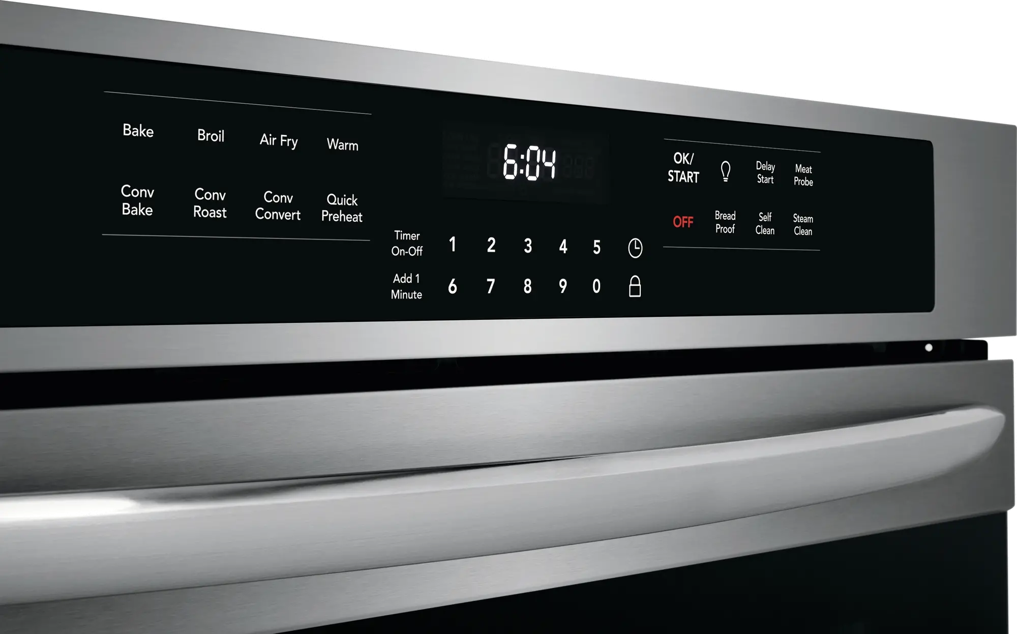 FGEW3069UF Frigidaire Gallery 30 Inch Single Wall Oven with Air Fry - 5.1 cu. ft. Stainless Steel-3