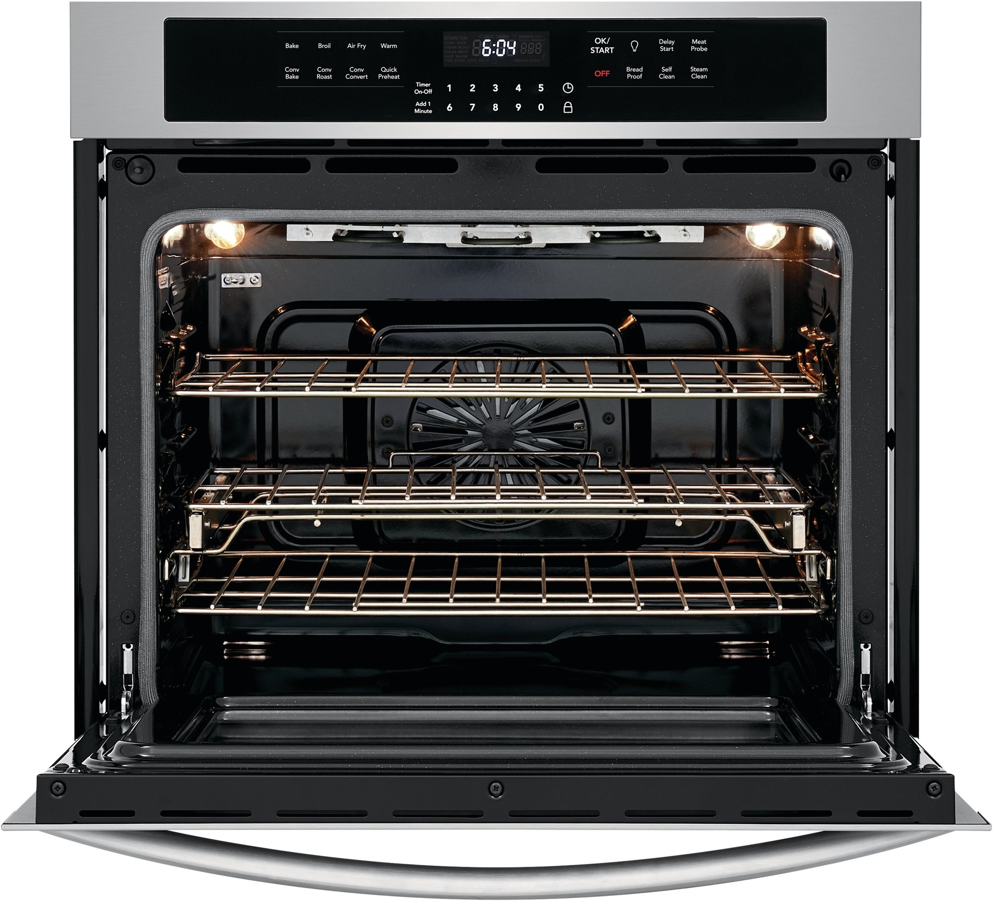 FGEW3069UF Frigidaire Gallery 30 Inch Single Wall Oven with Air Fry - 5.1 cu. ft. Stainless Steel-7