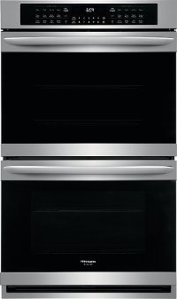 FGET3069UF Frigidaire Gallery 30 Inch Double Wall Oven with Air Fry - 10.2 cu. ft. Stainless Steel