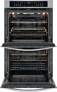 FGET3069UF Frigidaire Gallery 30 Inch Double Wall Oven with Air Fry - 10.2 cu. ft. Stainless Steel-2