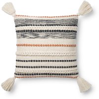 Magnolia Home Furniture Natural and Multi Colored Throw Pillow