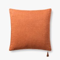 Magnolia Home Furniture Emerald Green and Amber Throw Pillow-2