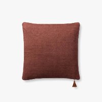 Magnolia Home Furniture Blue and Coffee Brown Throw Pillow-2