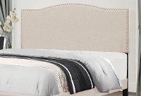 Classic Linen Full-Queen Upholstered Headboard - Kiley