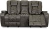 Granite Gliding Reclining Loveseat with Console - Transformer