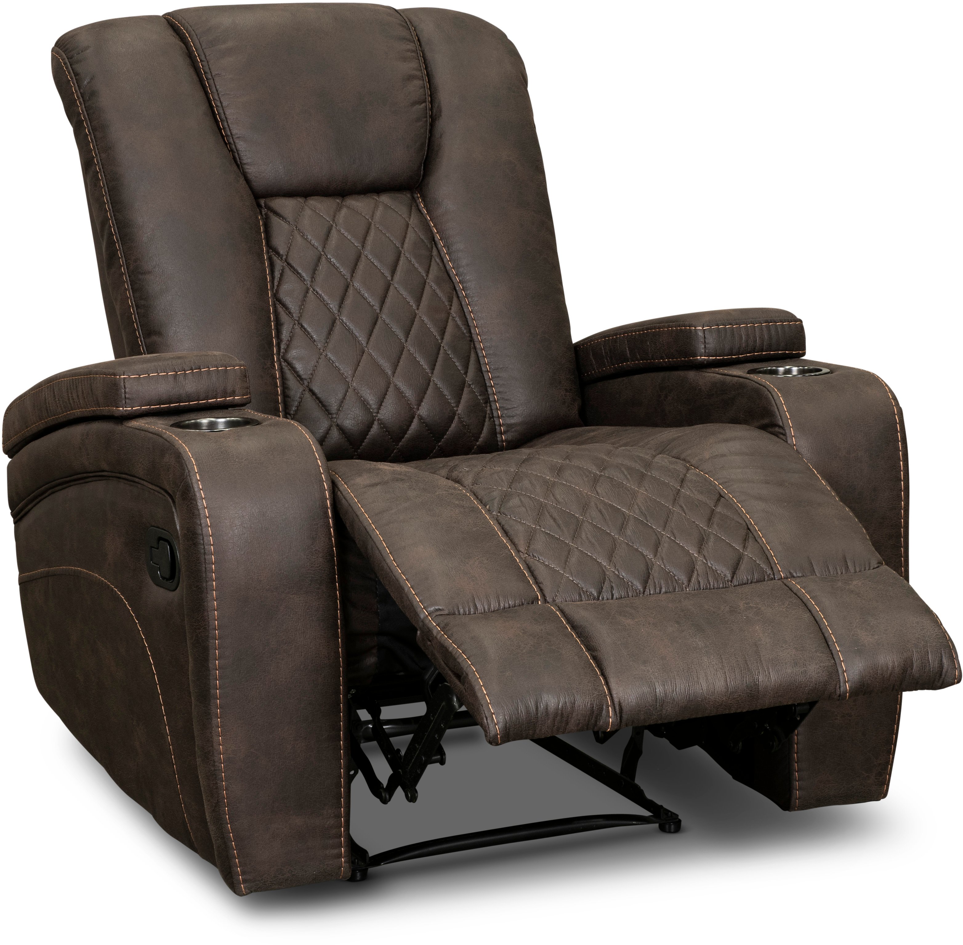 Transformer Dark Brown Recliner-1