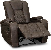 Transformer Dark Brown Recliner-1