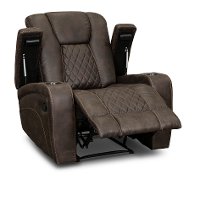 Transformer Dark Brown Recliner-2