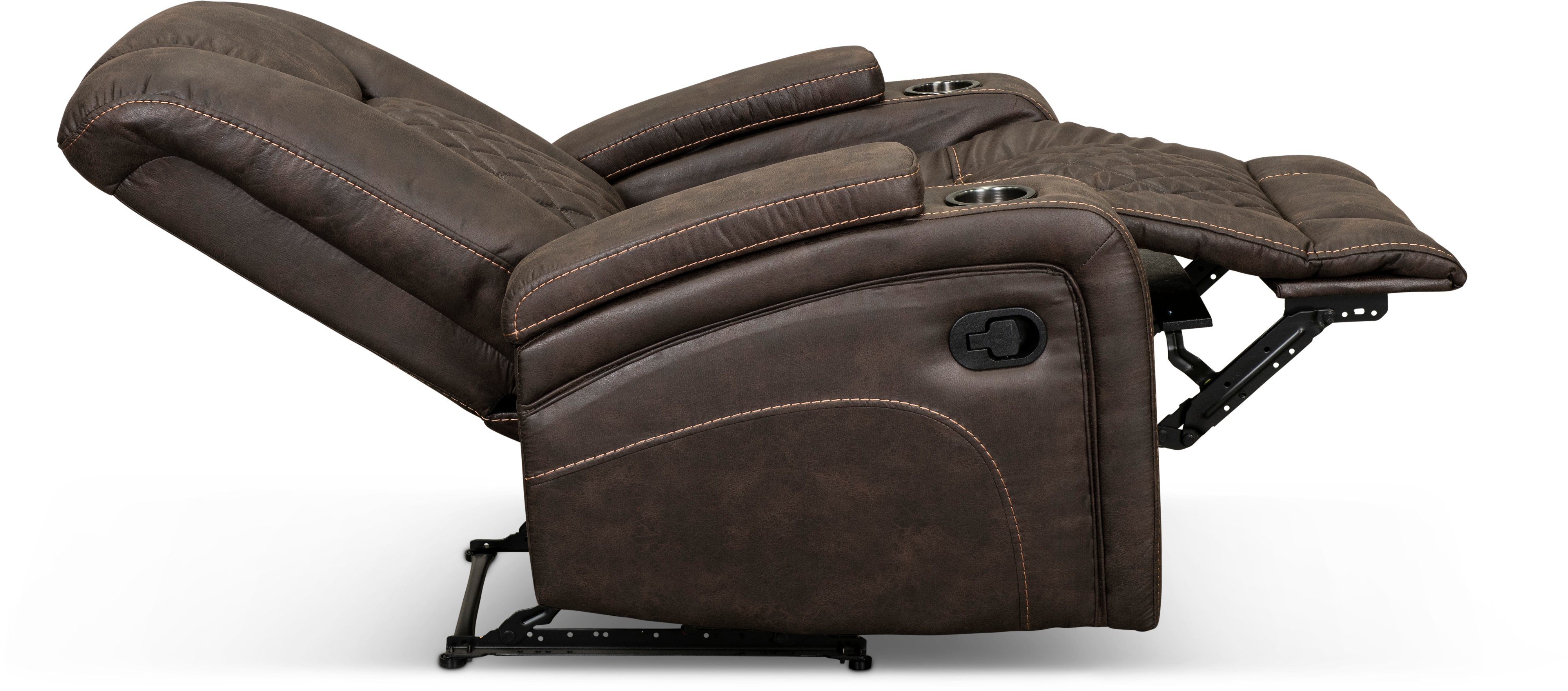 Transformer Dark Brown Recliner-5