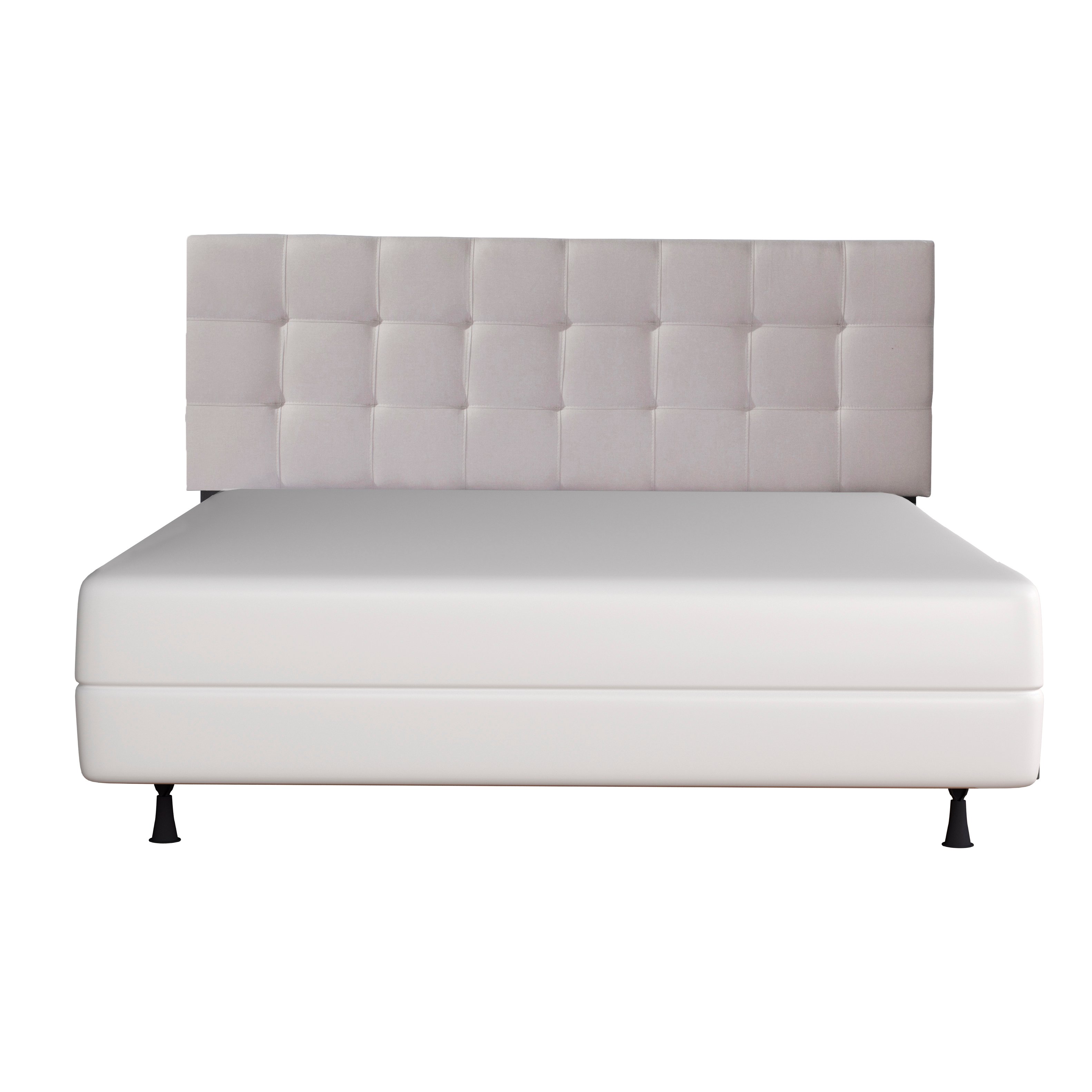 Fog Gray Full-Queen Upholstered Headboard - Delaney-2
