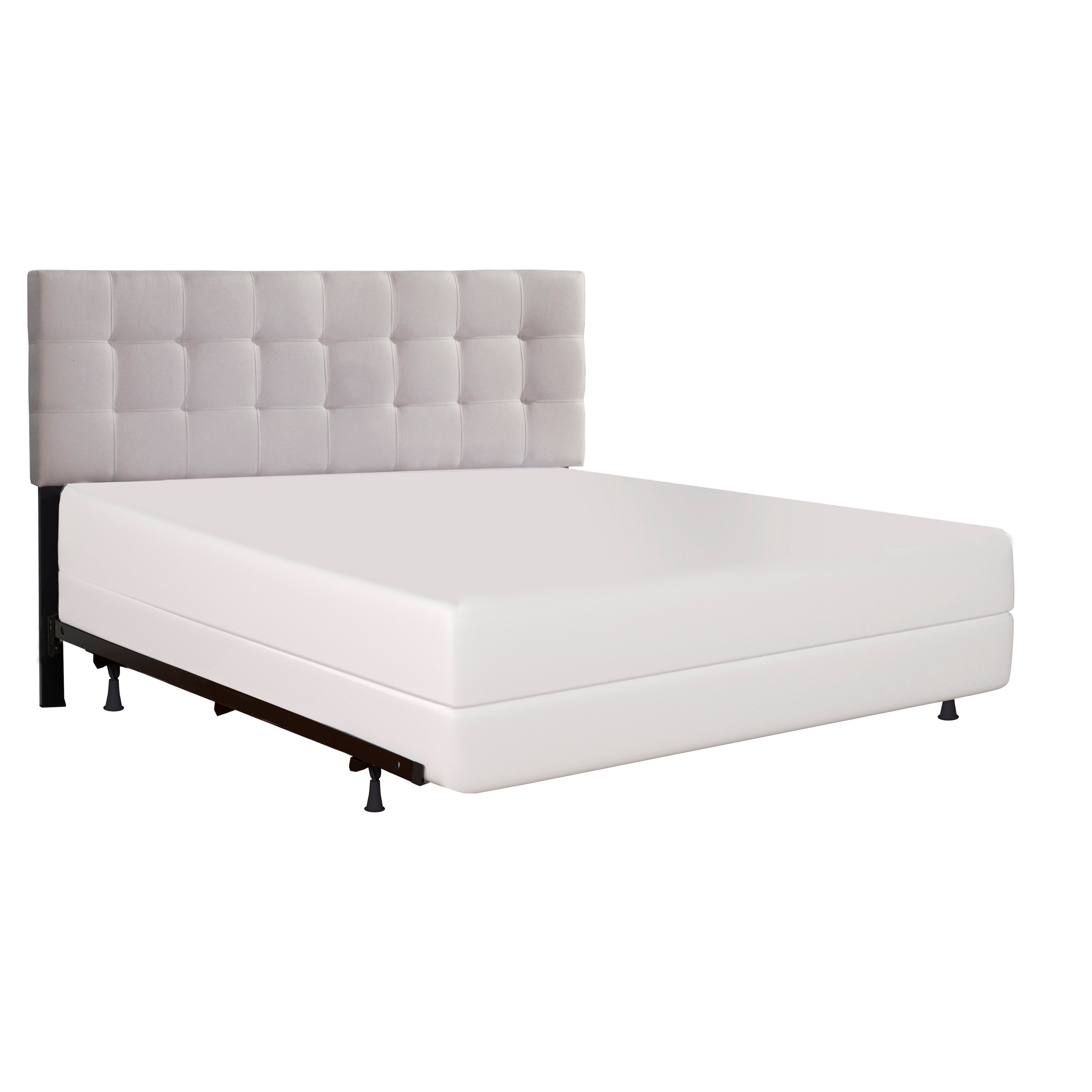 Fog Gray Full-Queen Upholstered Headboard - Delaney-3