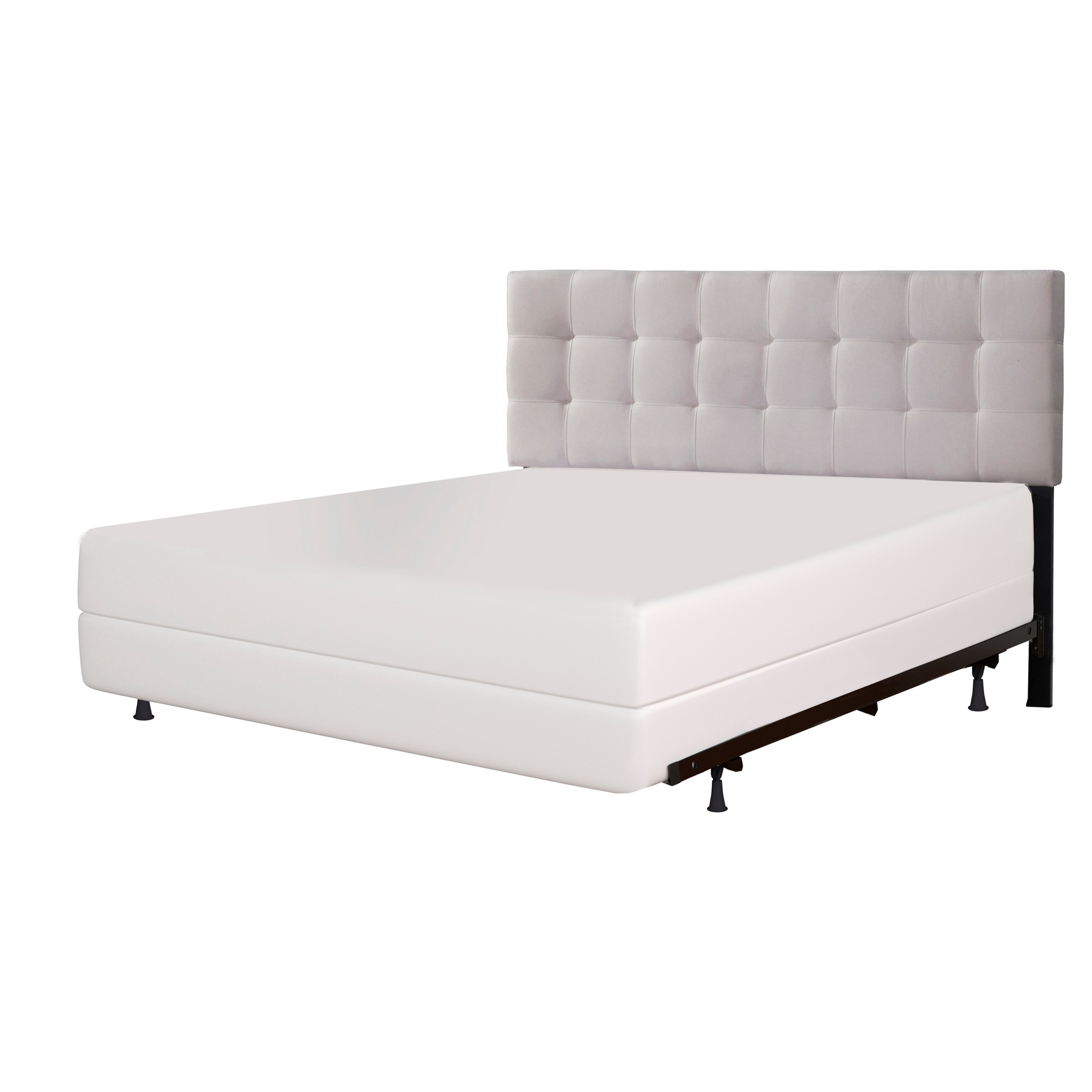 Fog Gray Full-Queen Upholstered Headboard - Delaney-4