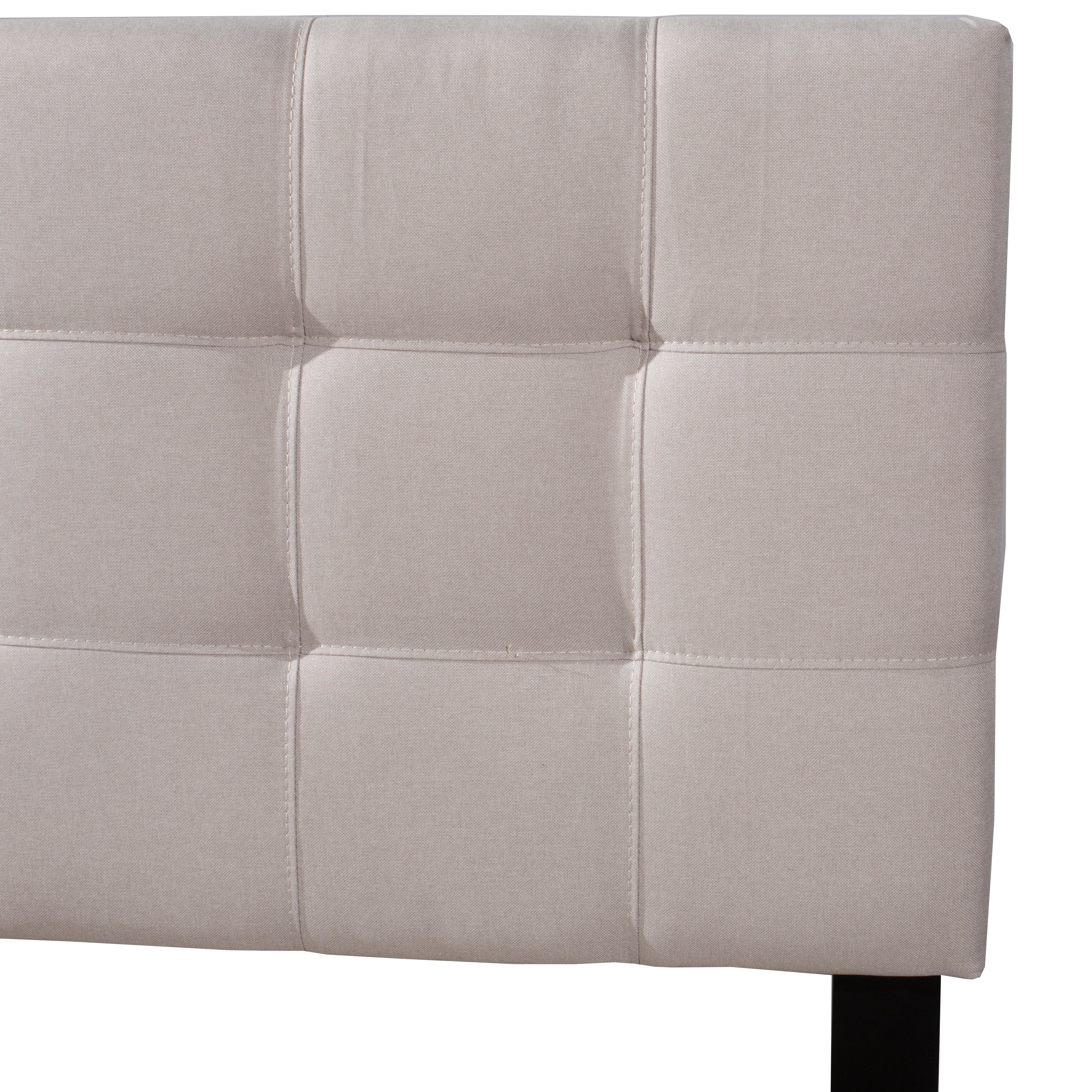 Fog Gray Full-Queen Upholstered Headboard - Delaney-8