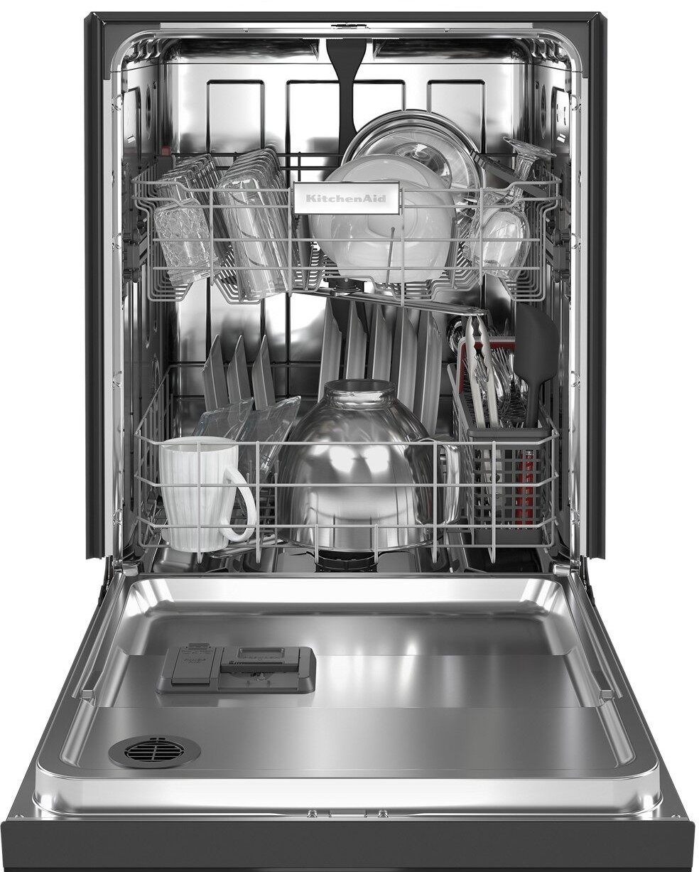 KDFE104KBL KitchenAid Dishwasher with Front Control - Black-2