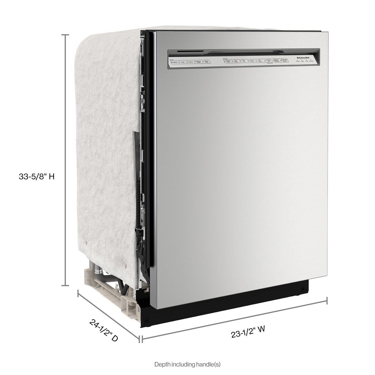 KDFE104KPS KitchenAid Dishwasher with Sanitize Cycle - Print Shield Stainless Steel-15