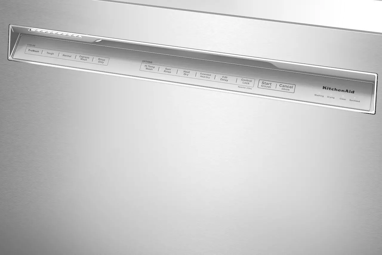 KDFE104KPS KitchenAid Front Control Dishwasher - Stainless Steel-10
