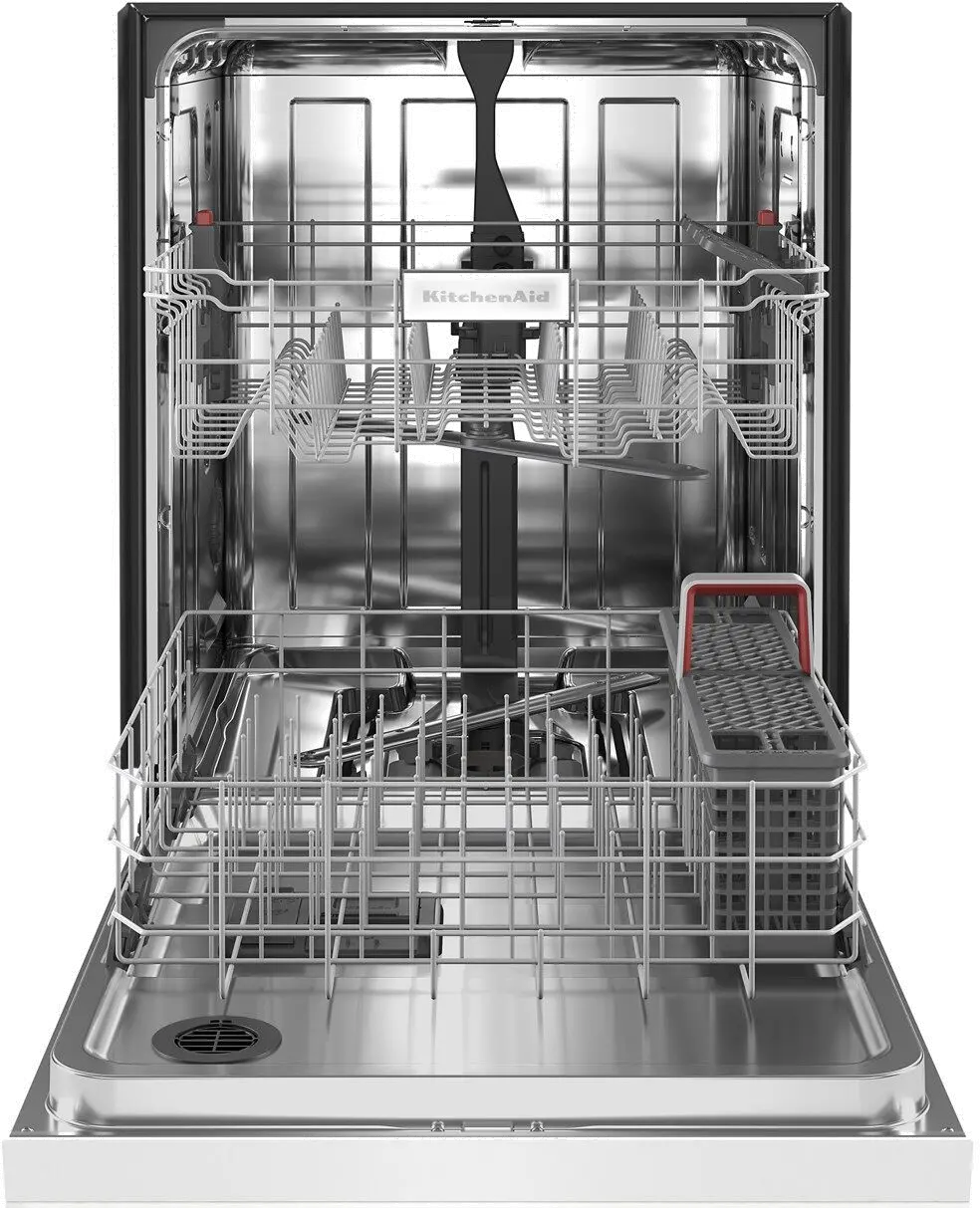 KDFE104KWH KitchenAid Front Control Dishwasher - White-4
