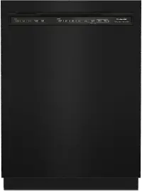 KDFE204KBL KitchenAid Front Control Dishwasher - Black
