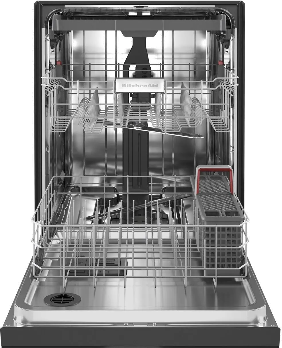 KDFE204KBL KitchenAid Front Control Dishwasher - Black-2