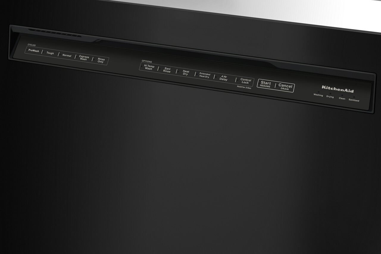 KDFE204KBS KitchenAid 24 Inch Tall Tub Dishwasher - Black Stainless Steel-4