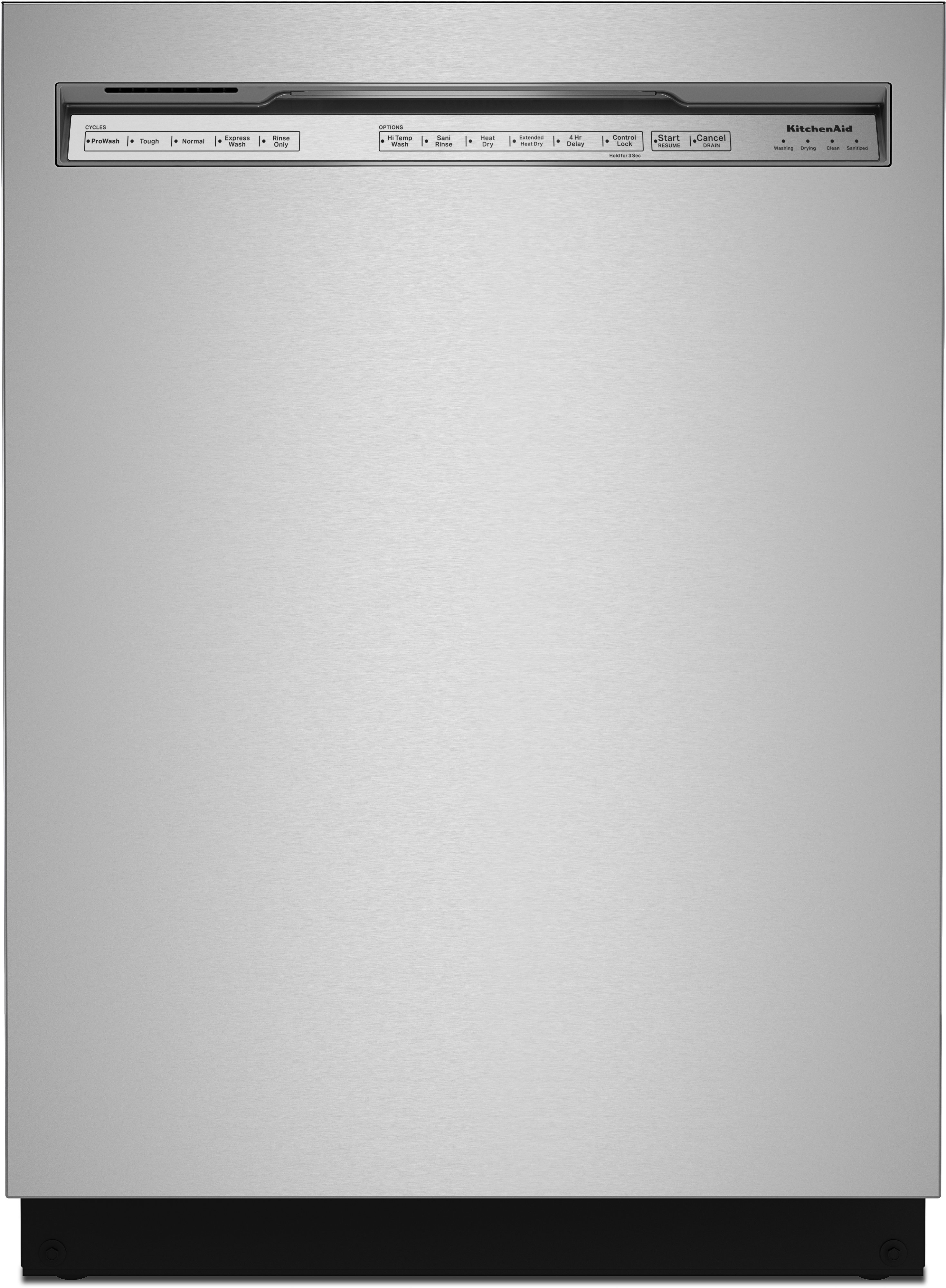 KDFE204KPS KitchenAid 24 Inch Tall Tub Dishwasher - Fingerprint Resistant Stainless Steel-1