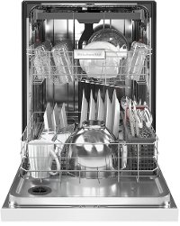 KDFE204KWH KitchenAid 24 Inch Tall Tub Dishwasher - White-3