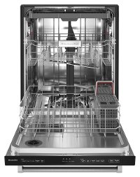 KDTE204KBL KitchenAid 24 Inch Tall Tub Dishwasher with Bar Handle - Black-2