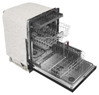 KDTE204KBL KitchenAid 24 Inch Tall Tub Dishwasher with Bar Handle - Black-4