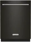 KDTE204KBS KitchenAid Top Control Dishwasher - Black Stainless Steel