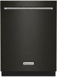 KDTE204KBS KitchenAid Top Control Dishwasher - Black Stainless Steel