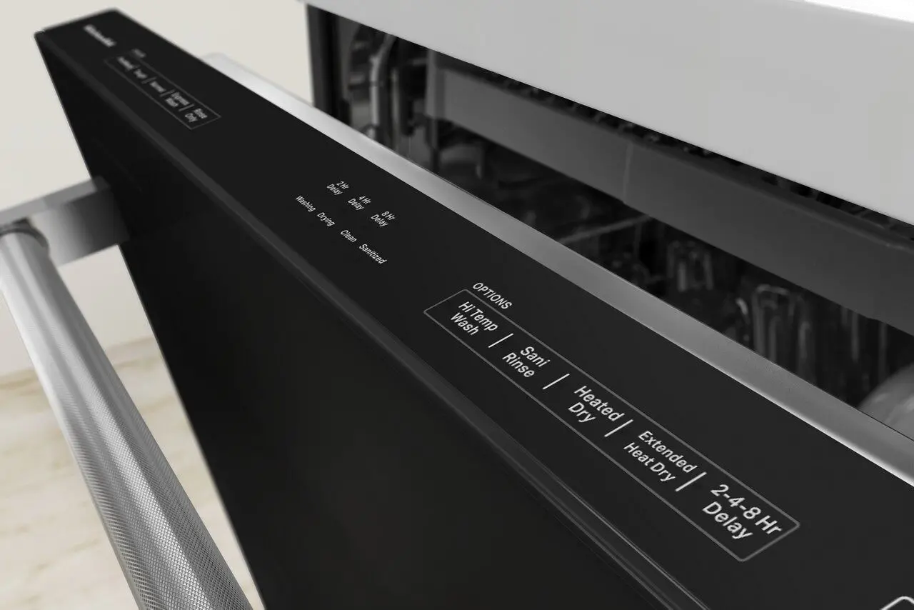 KDTE204KBS KitchenAid Top Control Dishwasher - Black Stainless Steel-6