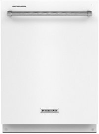 KDTE204KWH KitchenAid 24 Inch Tall Tub Dishwasher with Bar Handle - White