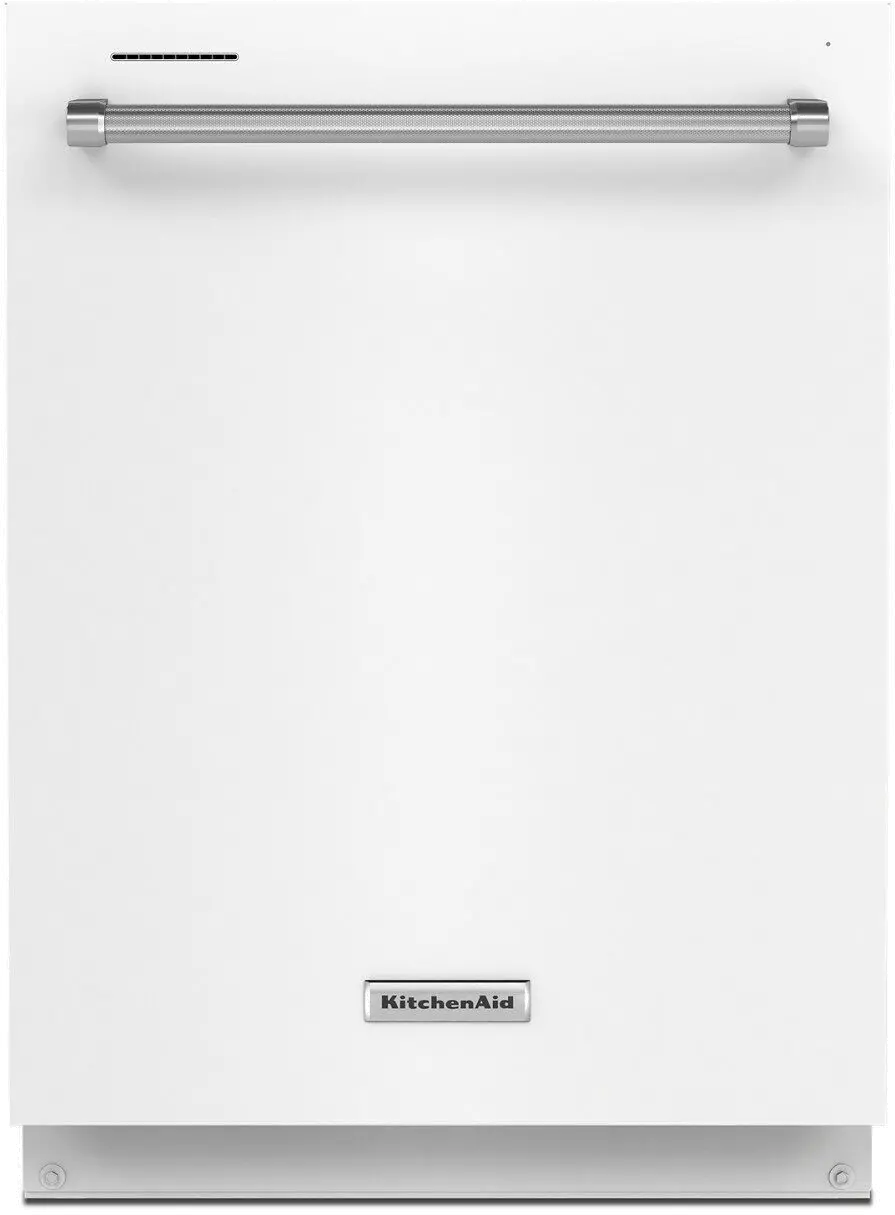 KDTE204KWH KitchenAid Top Control Dishwasher - White-1