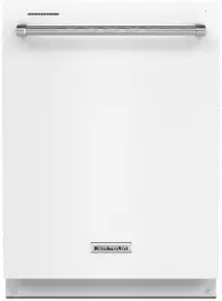 KDTE204KWH KitchenAid Top Control Dishwasher - White