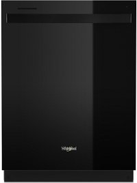 WDT750SAKB Whirlpool Dishwasher with Hidden Controls - Black