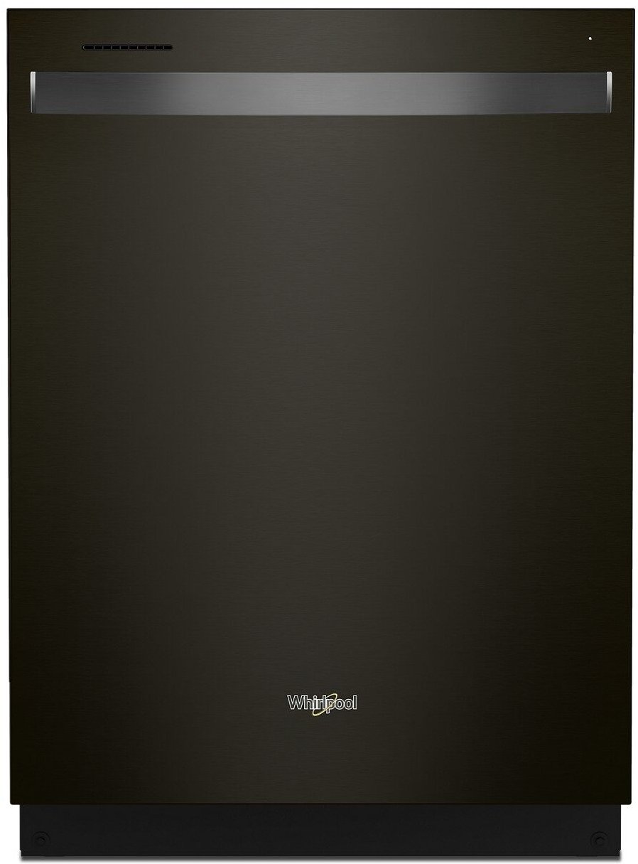 WDT750SAKV Whirlpool Dishwasher with Hidden Controls - Black Stainless Steel-1