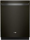 WDT750SAKV Whirlpool Dishwasher with Hidden Controls - Black Stainless Steel