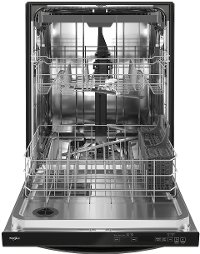 WDT750SAKV Whirlpool Dishwasher with Hidden Controls - Black Stainless Steel-2