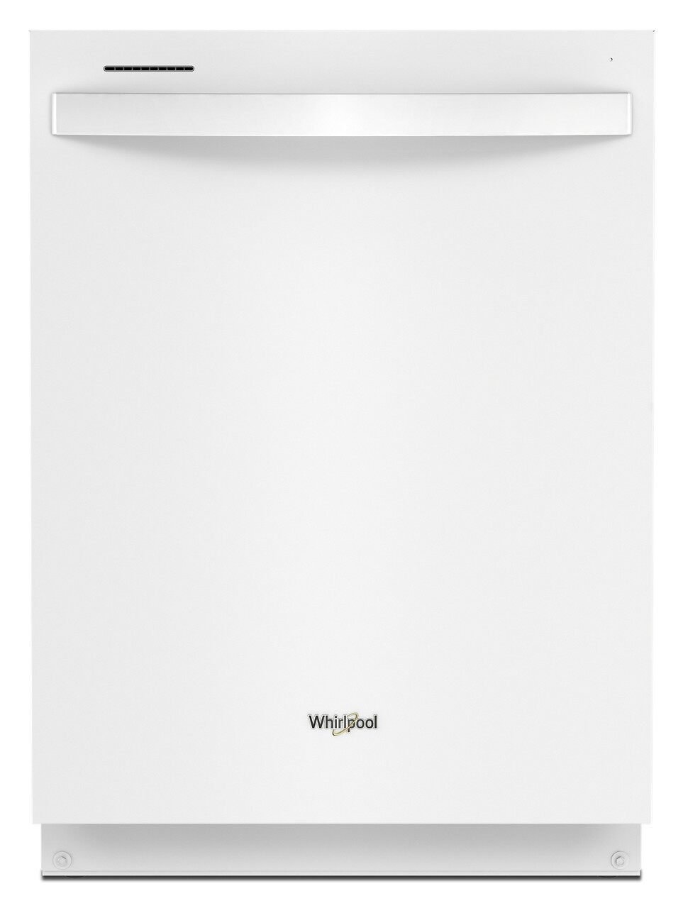 WDT750SAKW Whirlpool Dishwasher with Hidden Controls - White-1