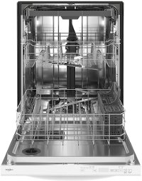 WDT750SAKW Whirlpool Dishwasher with Hidden Controls - White-6