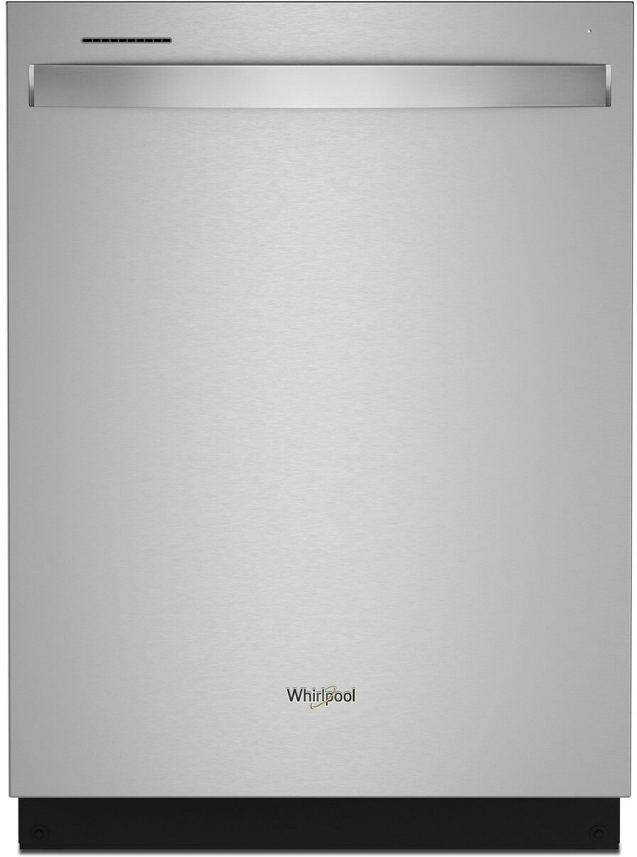 WDT750SAKZ Whirlpool Dishwasher with Hidden Controls - Stainless Steel-1