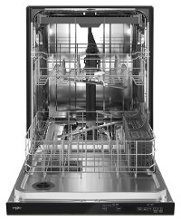 WDTA50SAKV Whirlpool Dishwasher with Hidden Controls - Black Stainless Steel-2