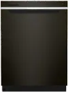 WDTA50SAKV Whirlpool Top Control Dishwasher - Black Stainless Steel