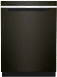 WDTA50SAKV Whirlpool Top Control Dishwasher - Black Stainless Steel