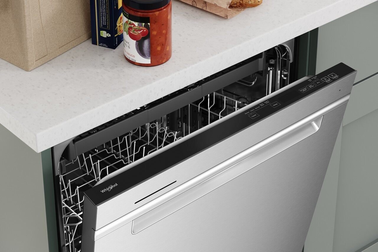 WDTA50SAKZ Whirlpool Dishwasher with Hidden Controls - Stainless Steel-4